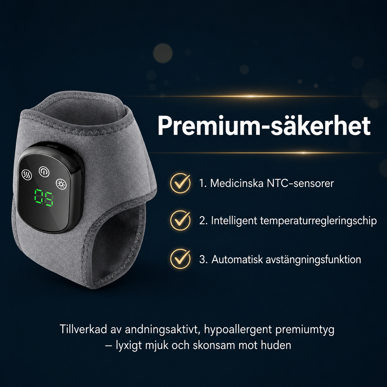 SmärtfriPro Fotterapi™ - Snabb lindring, bättre blodcirkulation, komfort