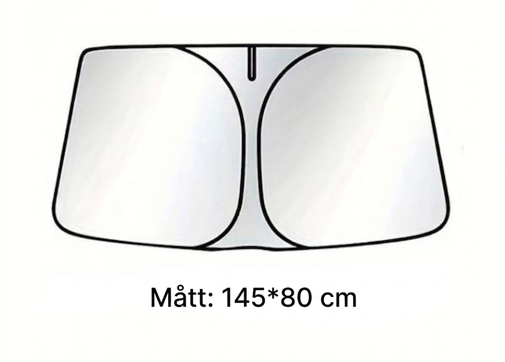 SolSkärm Pro™ ⎸ Maximalt solskydd för bilen