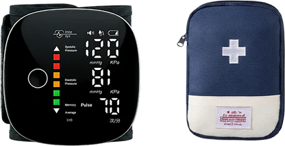 TryggPuls - Kompakt och exakt handledsblodtrycksmätare
