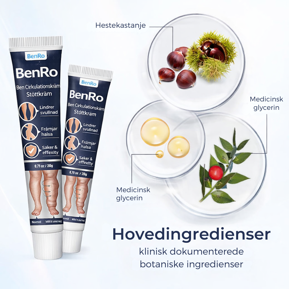 BenRo™ – Säg hejdå till tunga och trötta ben