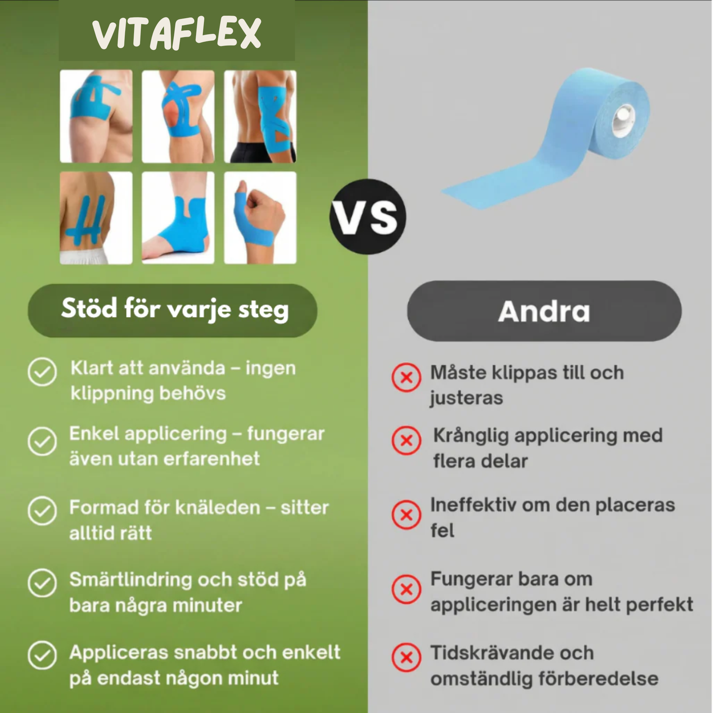 VitaFlex™ – Stöd för varje steg