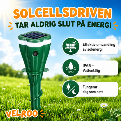 SolaGuard™ - Soldrivet skydd mot mullvadar och skadedjur