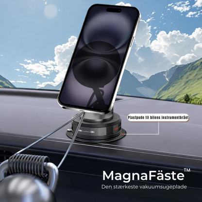 MagnaFäste™ – Magnetisk mobilhållare för bilen som håller din telefon stabil, säker och perfekt synlig under körning