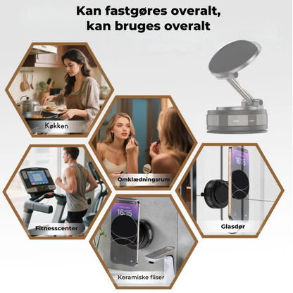 MagnaFäste™ – Magnetisk mobilhållare för bilen som håller din telefon stabil, säker och perfekt synlig under körning