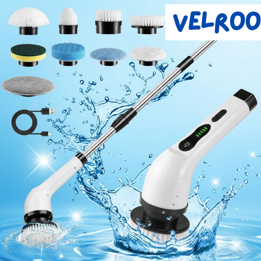 SkurMax™ – 9-i-1 Elektrisk Rengöringsborste