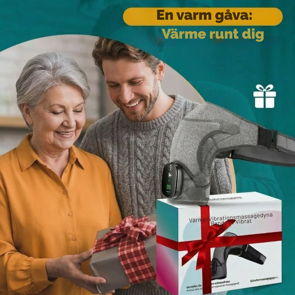 ThermaRelief™ Axelmassage – lindring och värme med ett enda knapptryck