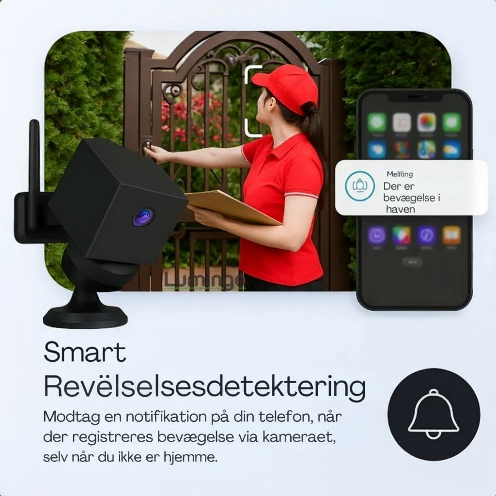 SafeCam Pro™ | Skydd som aldrig sviker – utan el eller wifi